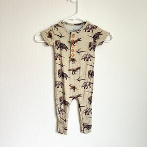Posh Peanut 18-24 Month Dinosaur Sleeveless One Piece Outfit